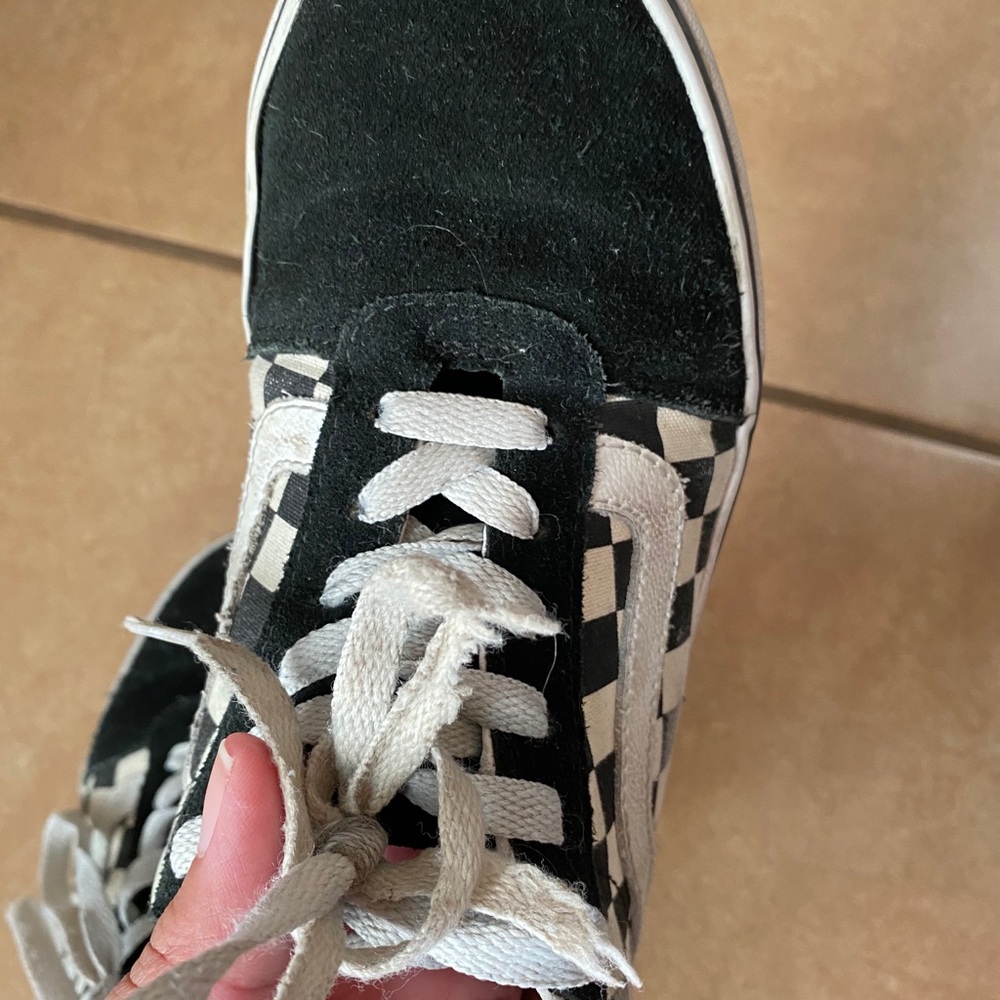 Checkered Vans